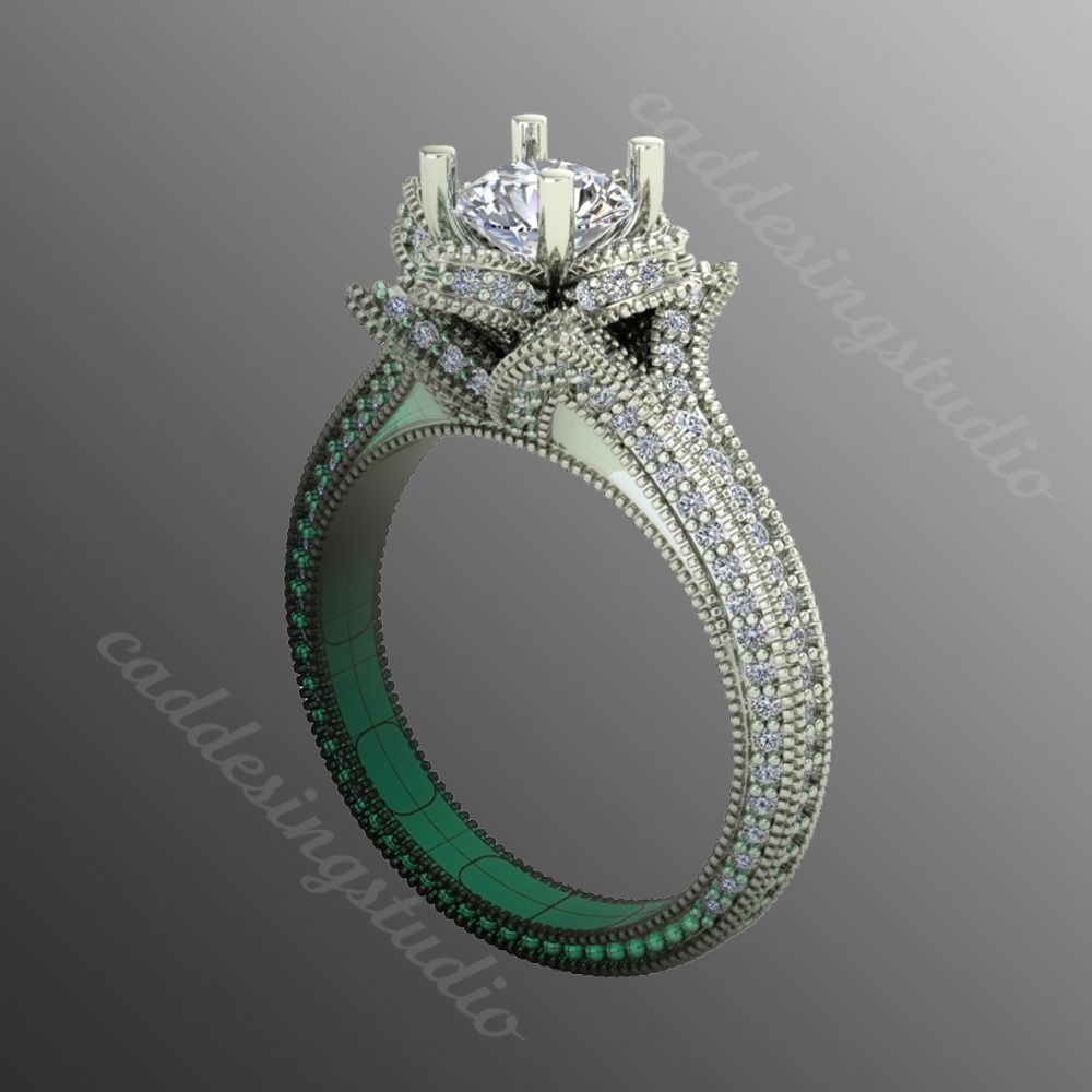 Ring rk 79 3D print model_1