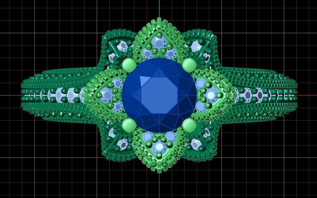 Ring rk 79 3D print model_7