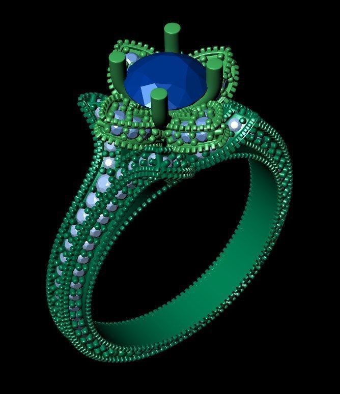 Ring rk 79 3D print model_14