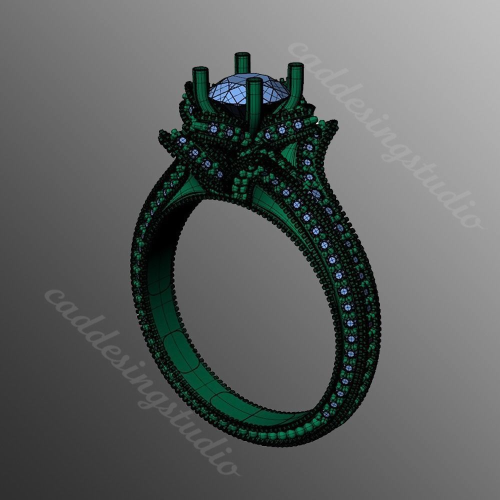 Ring rk 79 3D print model_2