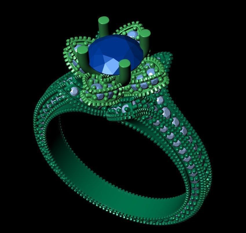 Ring rk 79 3D print model_9