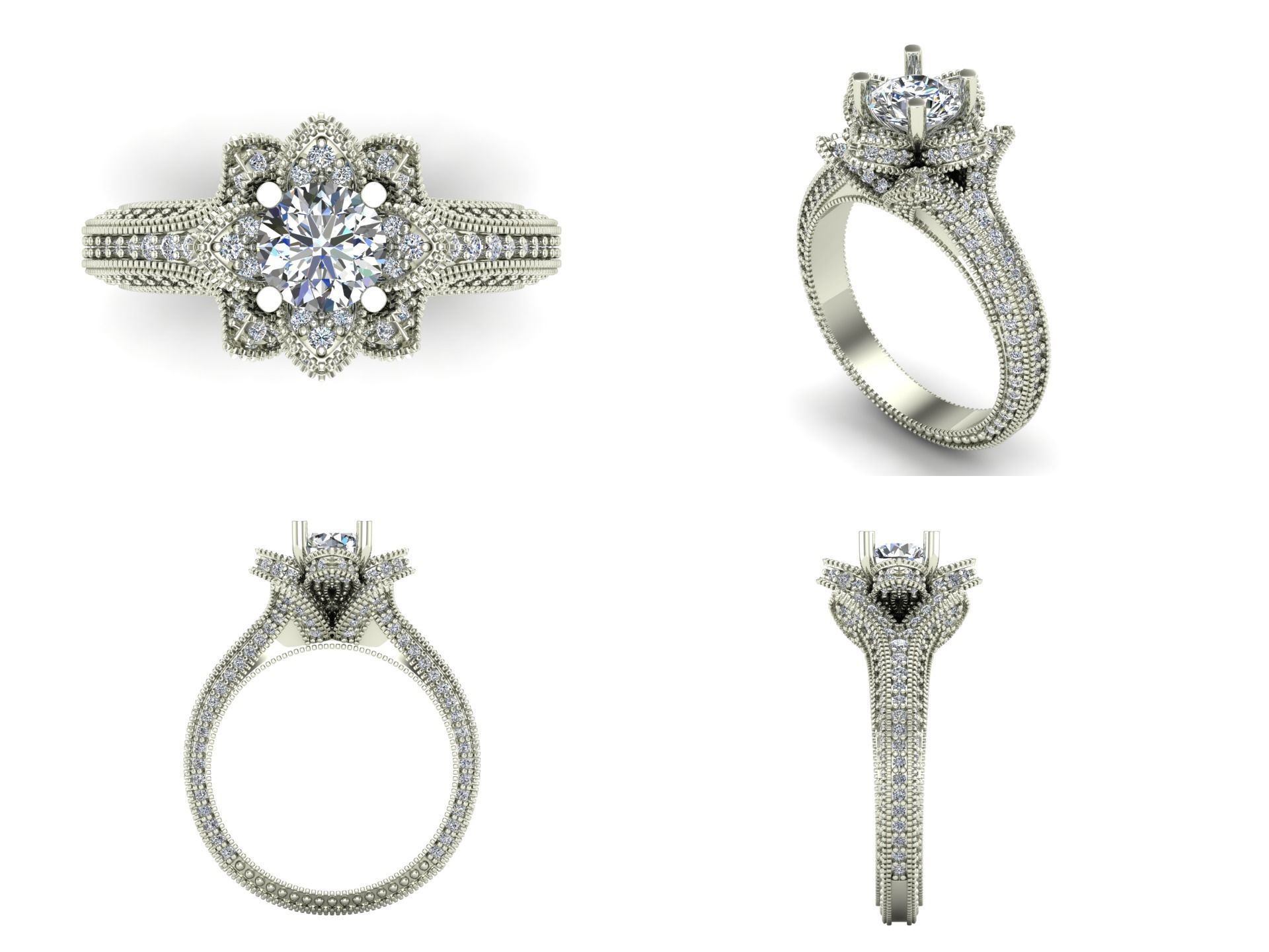 Ring rk 79 3D print model_4