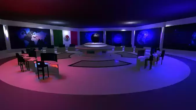 Command Center - Control Room- Military Base - Mexican