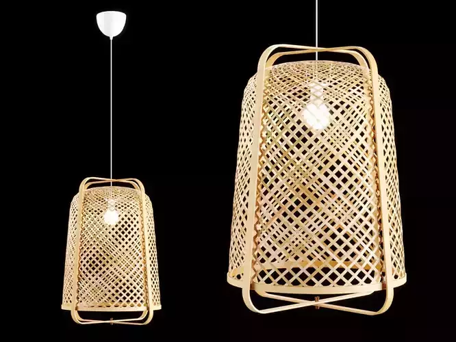 Knixhult rattan pendant Lamp by IKEA