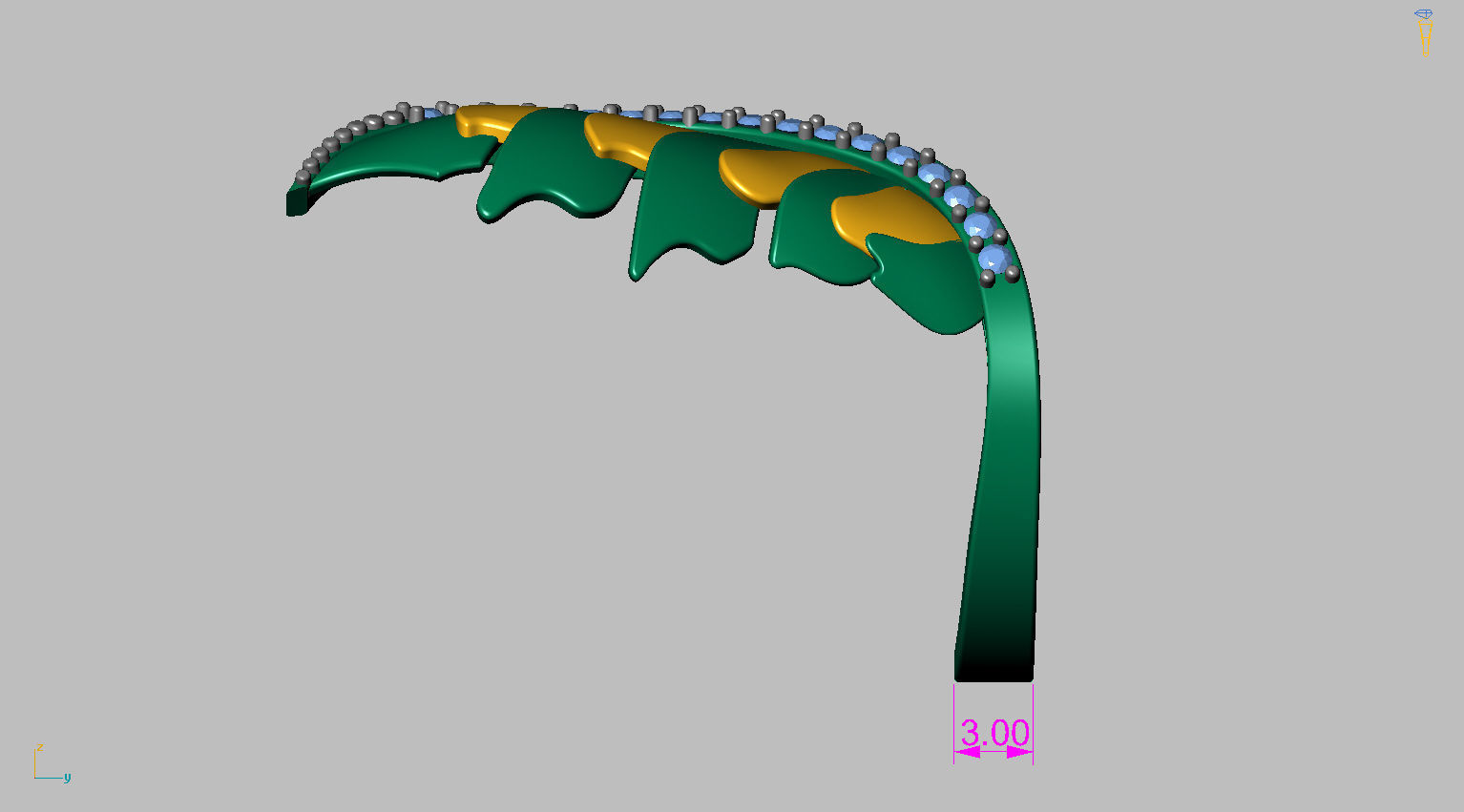 Angel Ring 3D print model_15