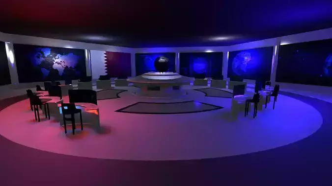 Command Center - Control Room- Military Base - Qatar