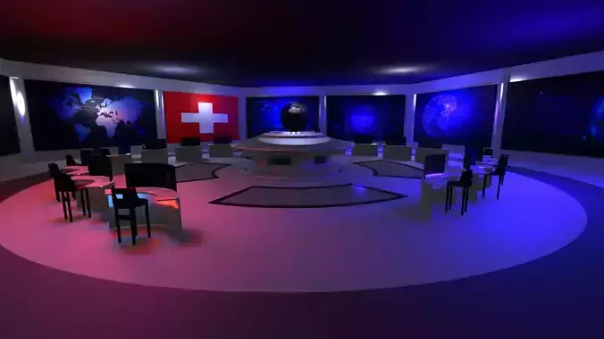 Command Center - Control Room- Military Base - Switzerland