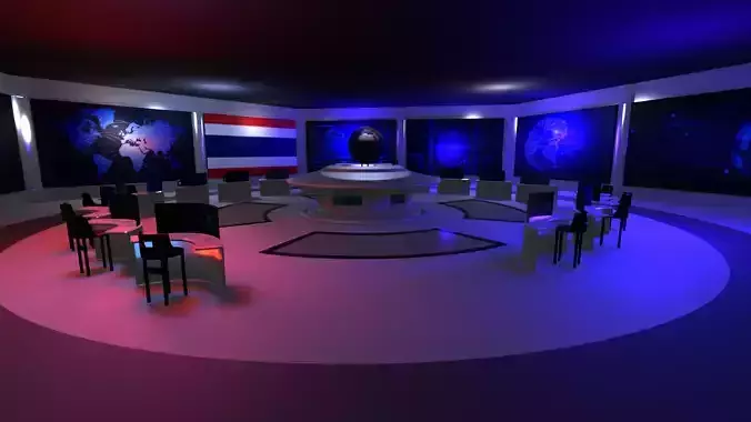 Command Center - Control Room- Military Base - Thailand