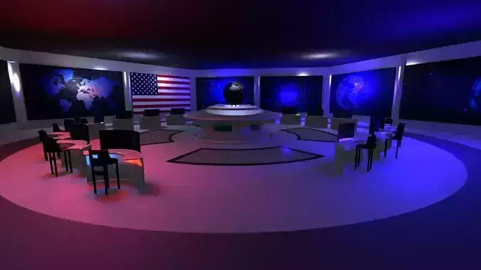 Command Center - Control Room- Military Base - Usa