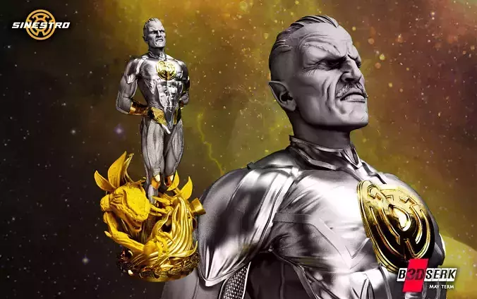 B3DSERK May Term Siniestro Sculpture 3D print model