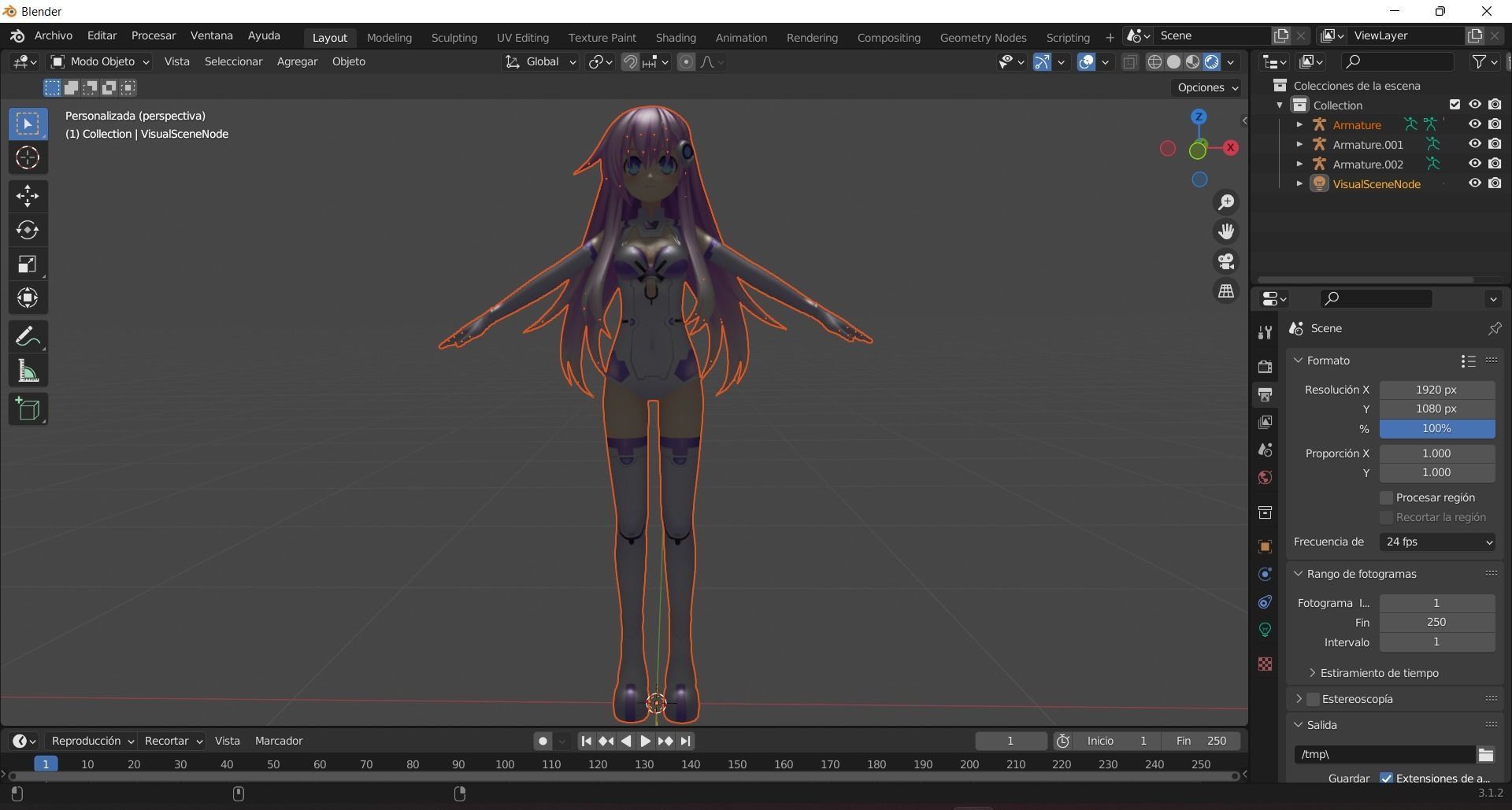 mega collection snow seven dwarves 3D model_7