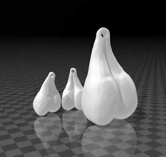 A KeyChain Pair of Balls - Testicles