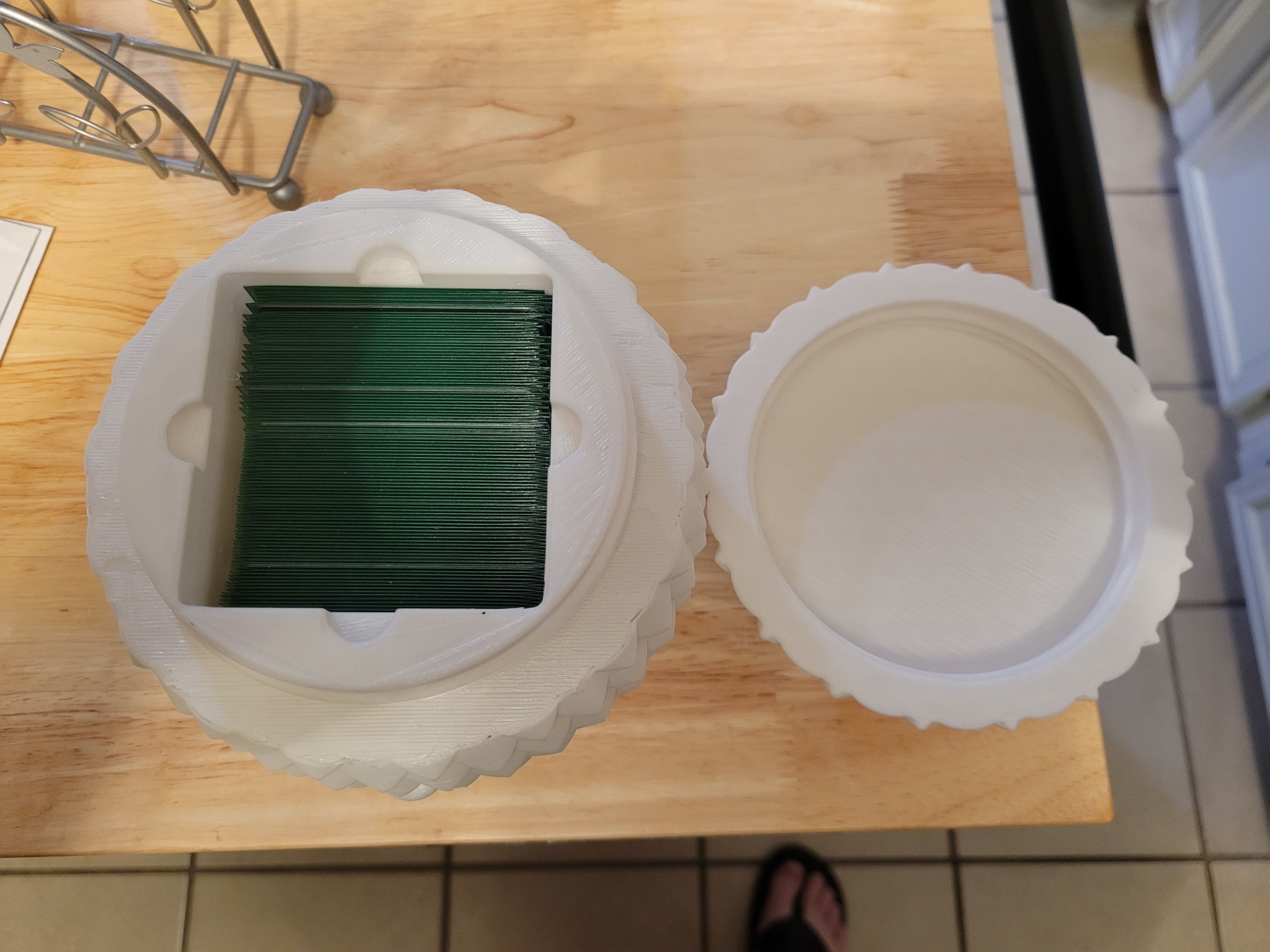 Egg Commander Deck Box with and without Eye 3D print model_3