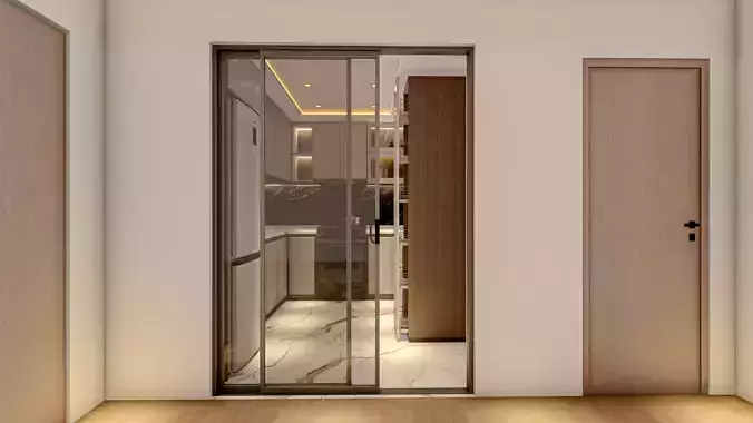 Small Kitchen SketchUp Model 