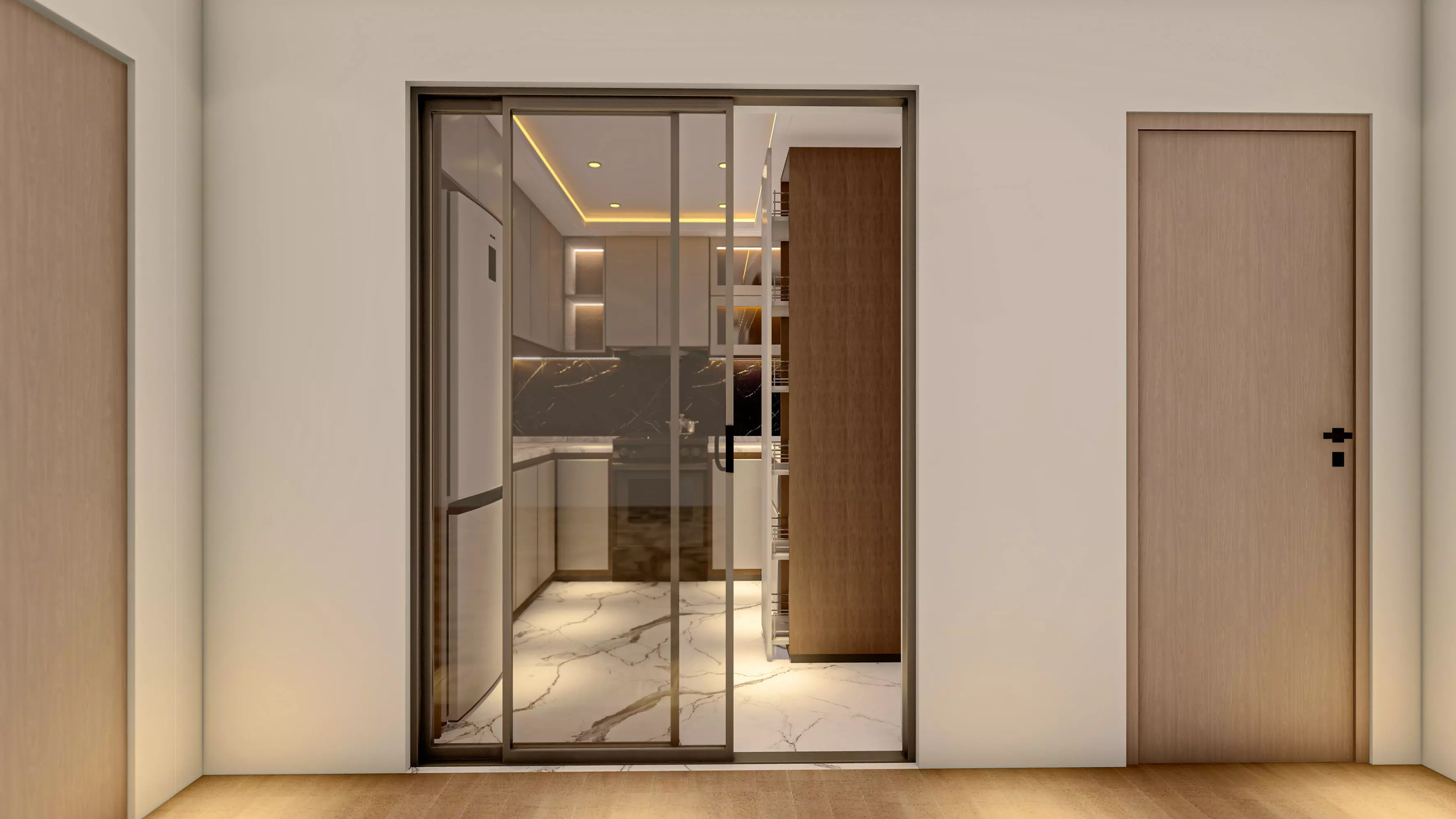 Small Kitchen SketchUp Model  3D model_0