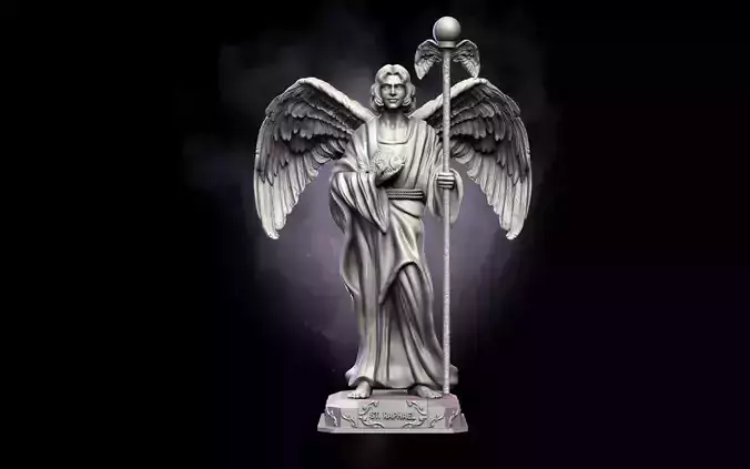 St Raphael Archangel 3D print model