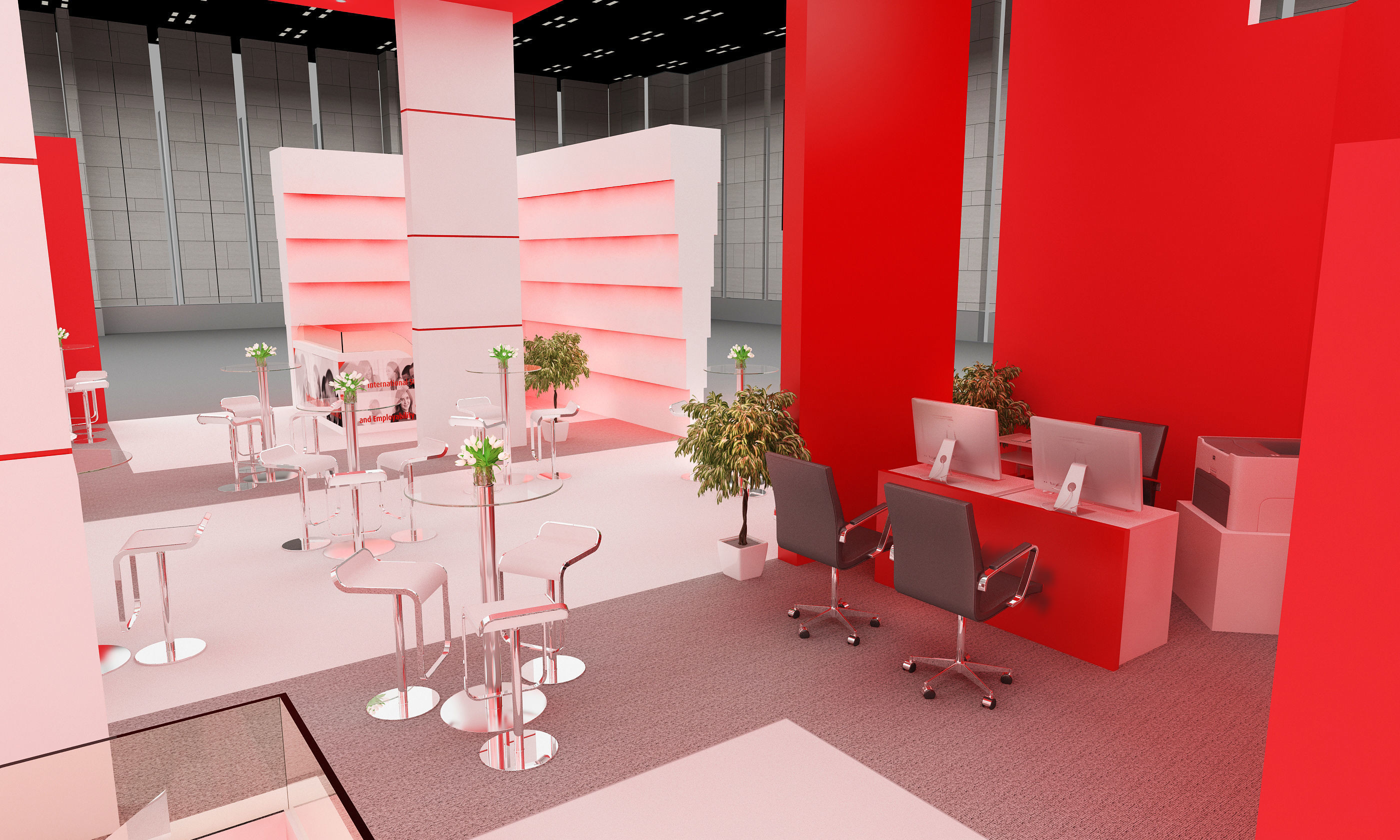 Exhibition Stand Design 00356 Low-poly 3D model_12