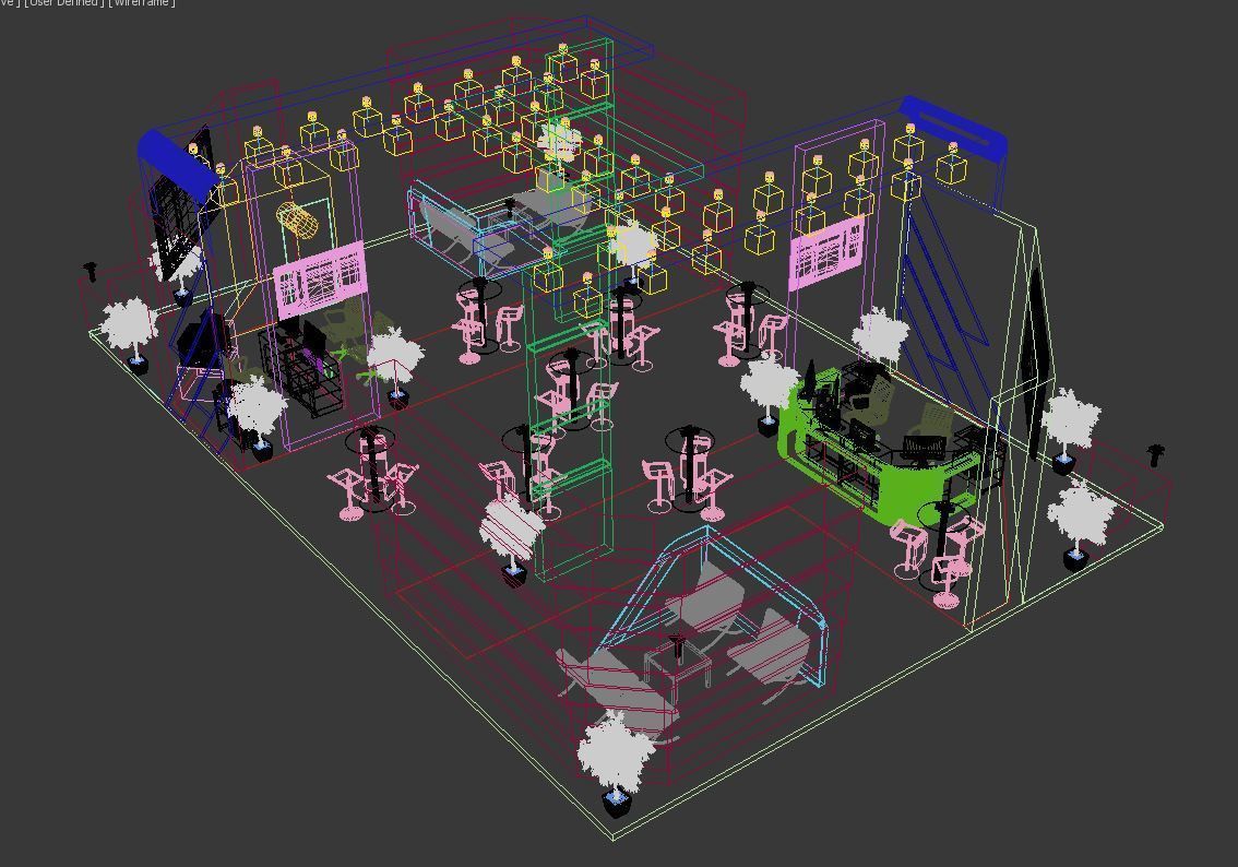 Exhibition Stand Design 00356 Low-poly 3D model_22