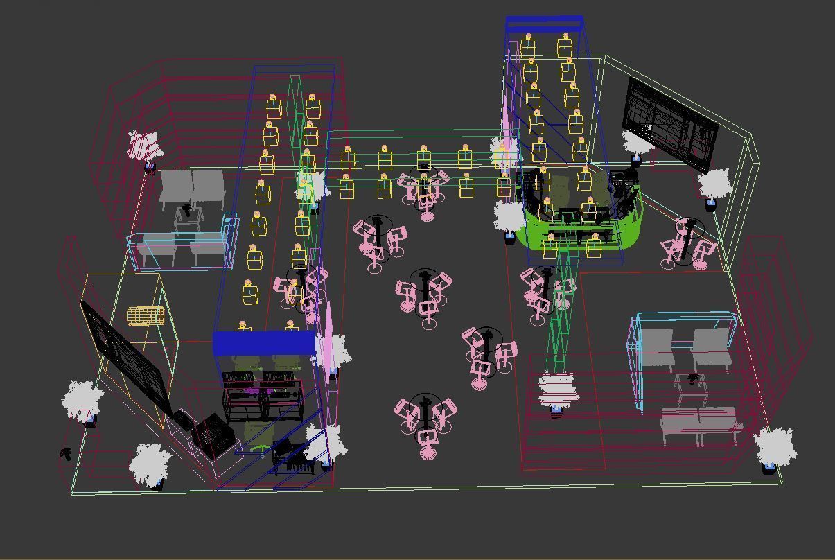 Exhibition Stand Design 00356 Low-poly 3D model_21