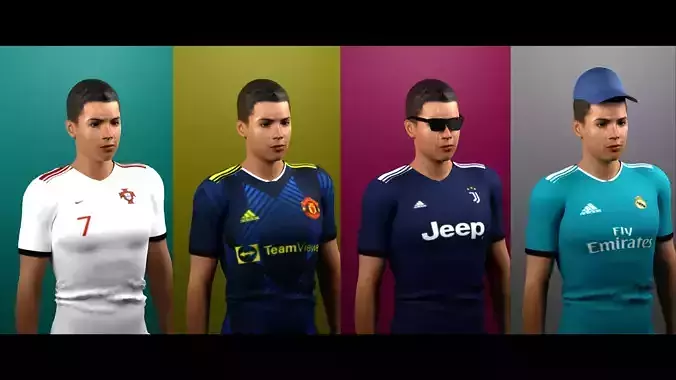 NFT Characters Cristiano Ronaldo - Create 500 NFT