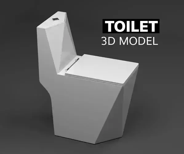 Toilet 3D Model -Type 5
