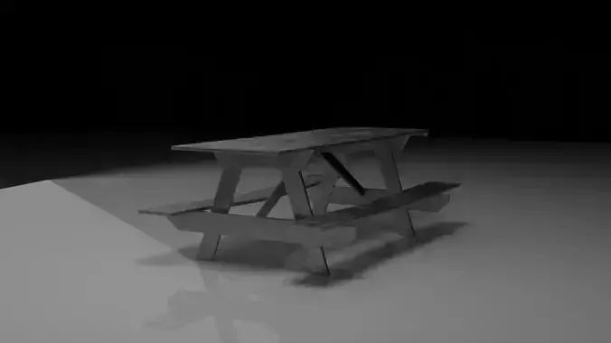 Metal Picnic Table