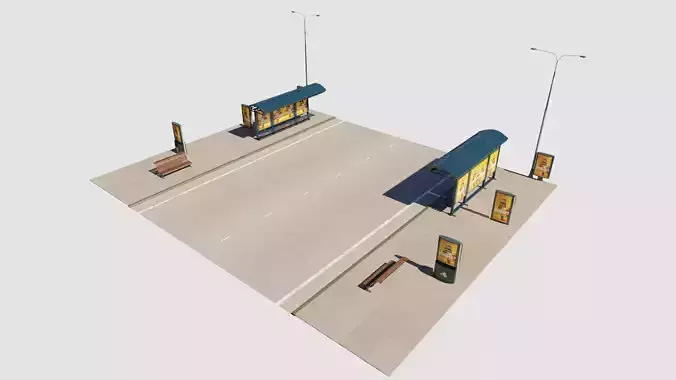 blender geometry nodes street road generator