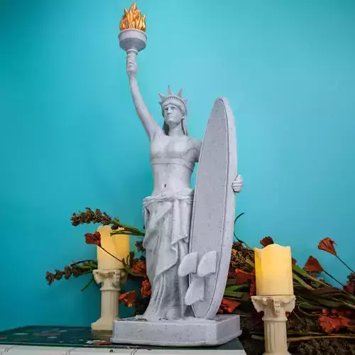Statue of Liberty Incense holder - 3d print sTL