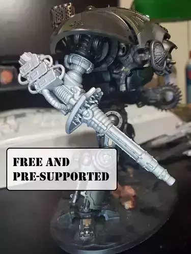 Free Suturus Pattern Laser Destruction Cannon