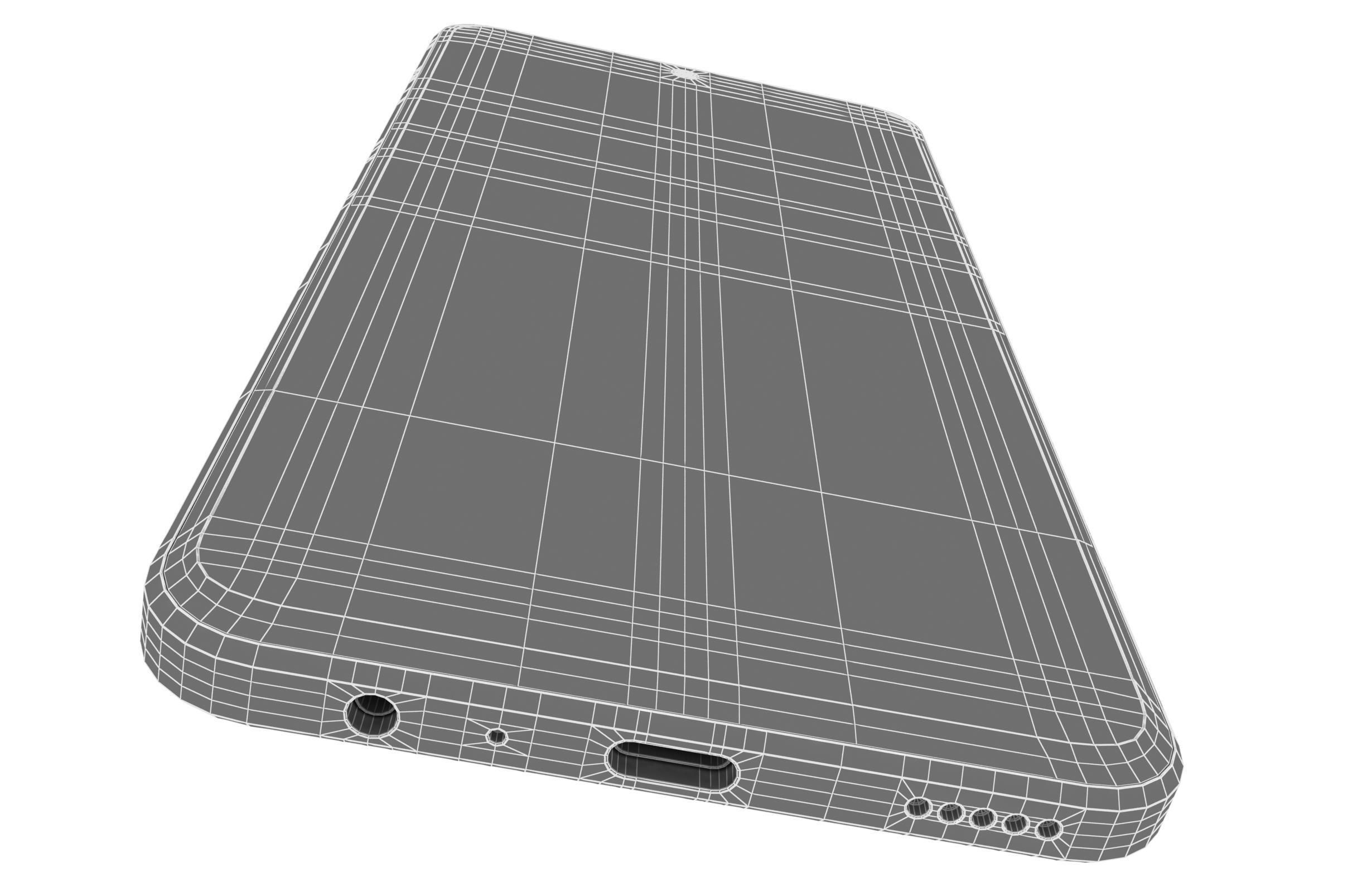 Honor X8 White 3D model_19