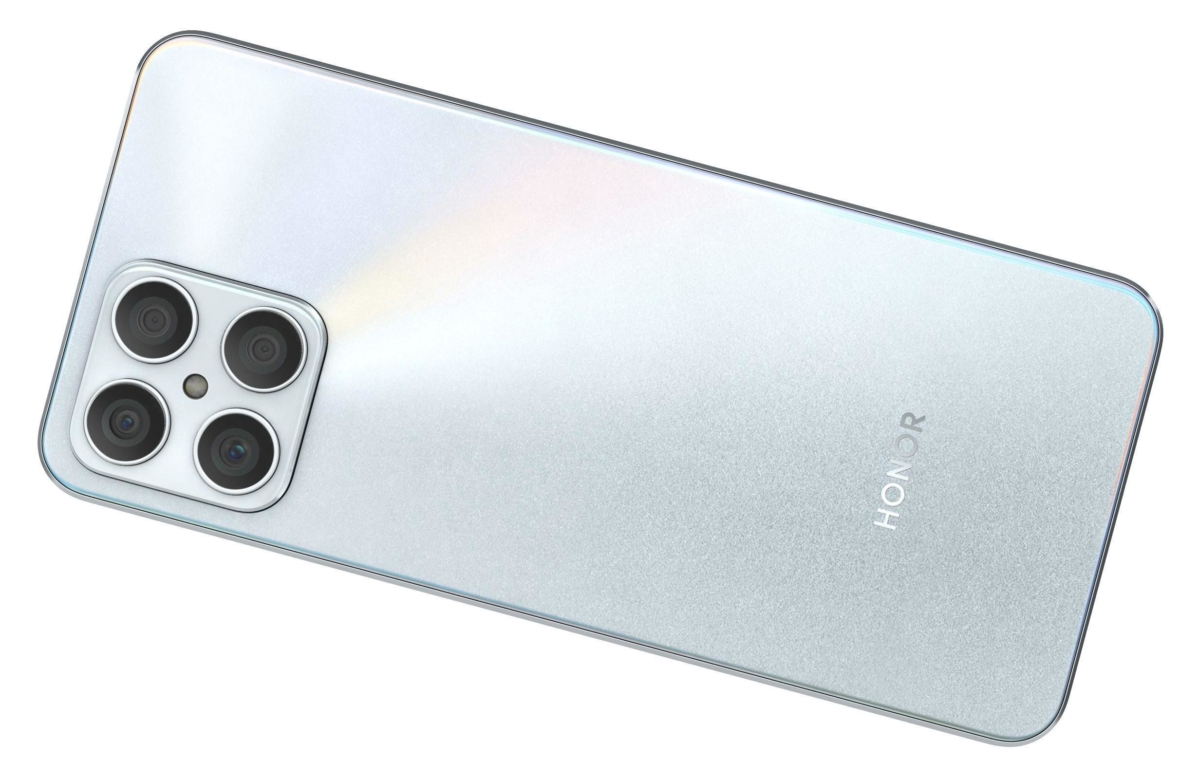 Honor X8 White 3D model_11