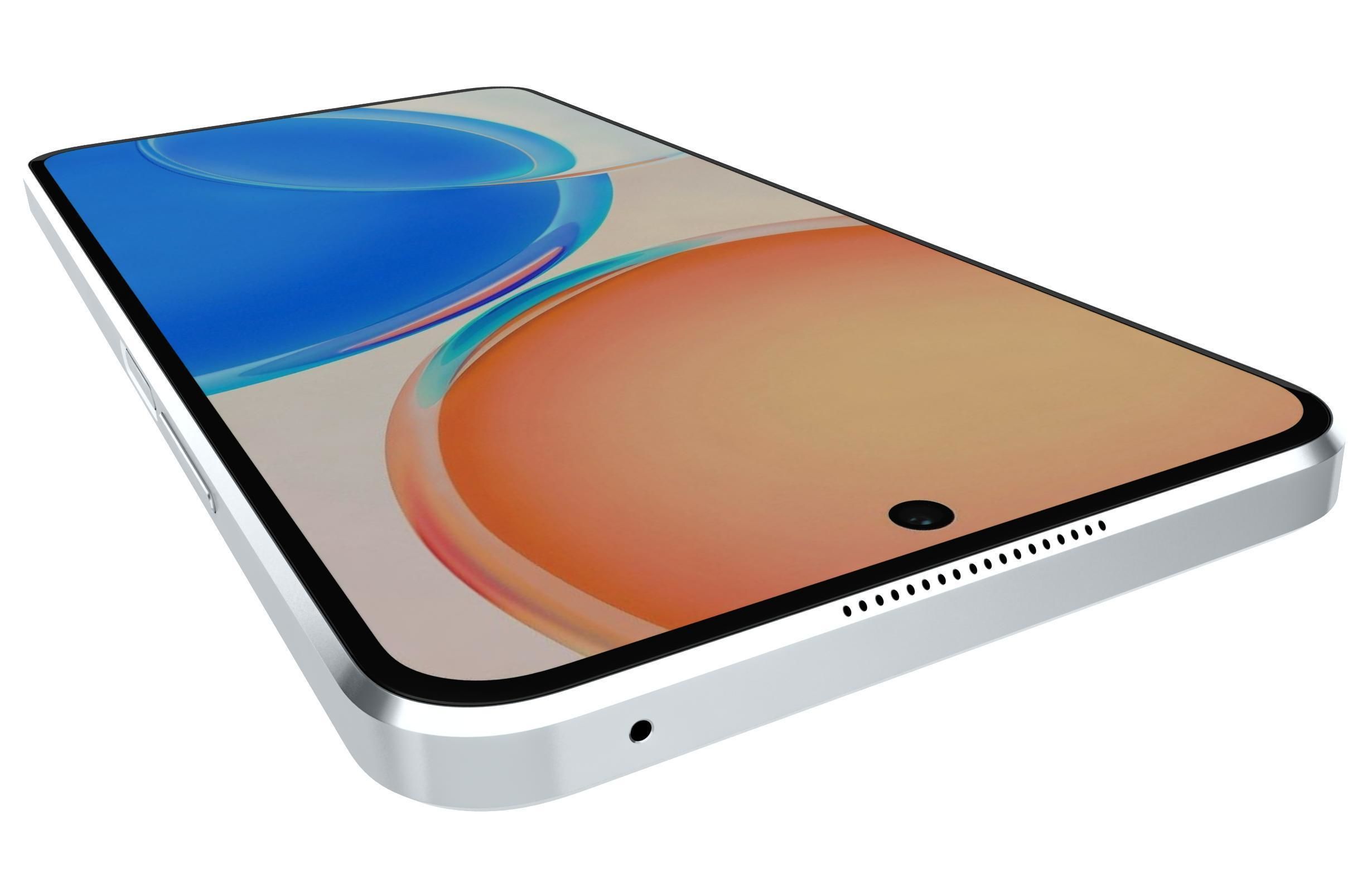 Honor X8 White 3D model_13