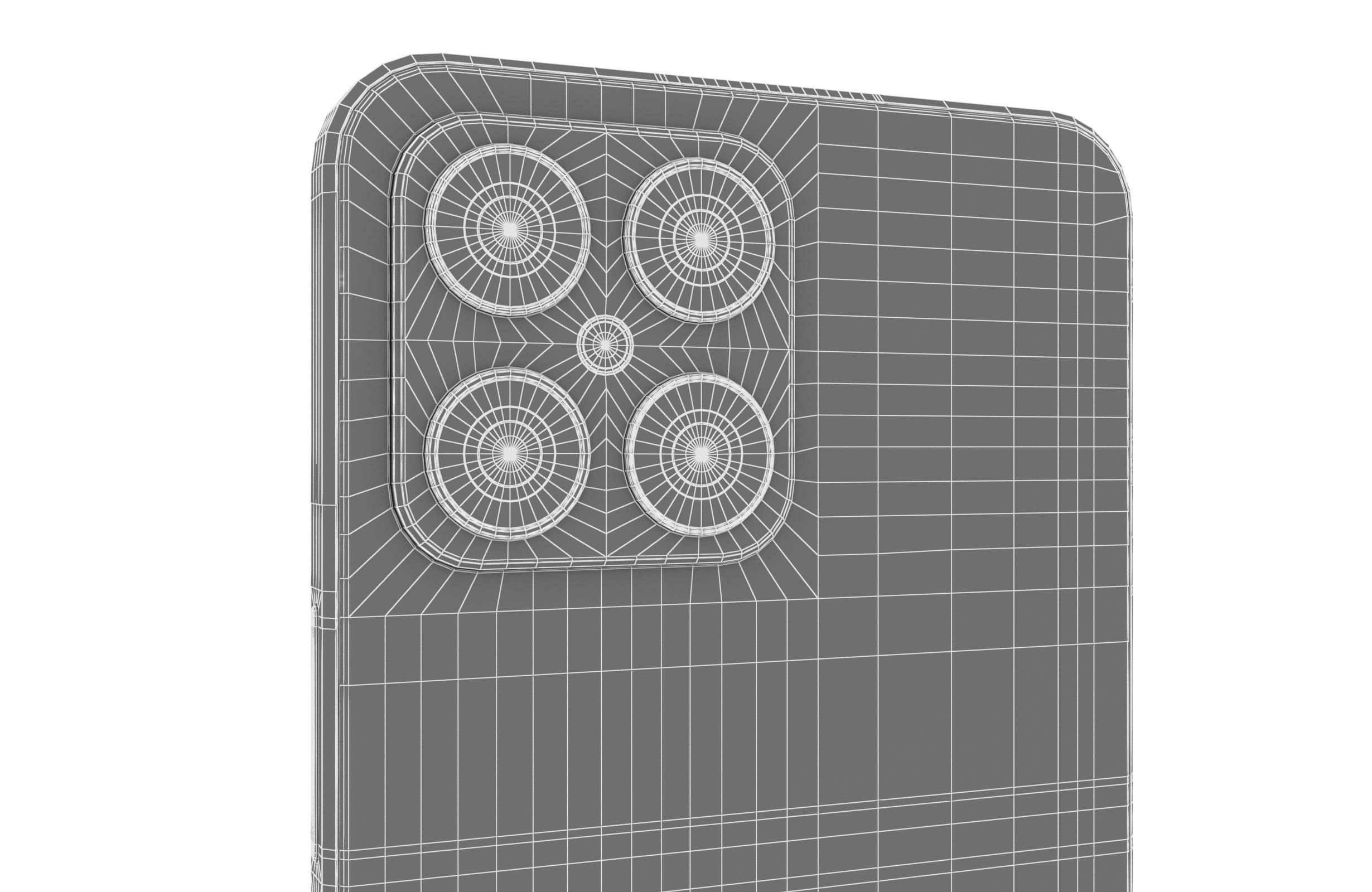 Honor X8 White 3D model_20