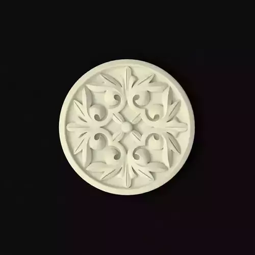 rosette decorative medallion