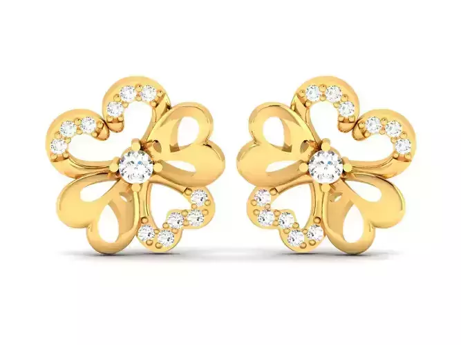 Women Heart Earrings