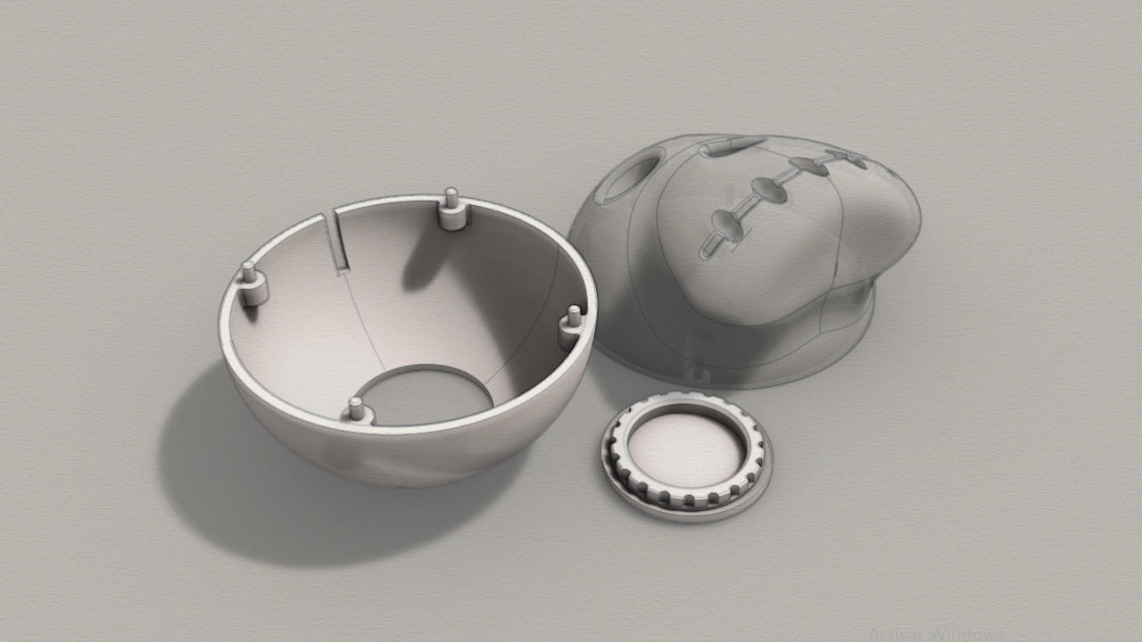 Skull Piggybank 3D print model_9