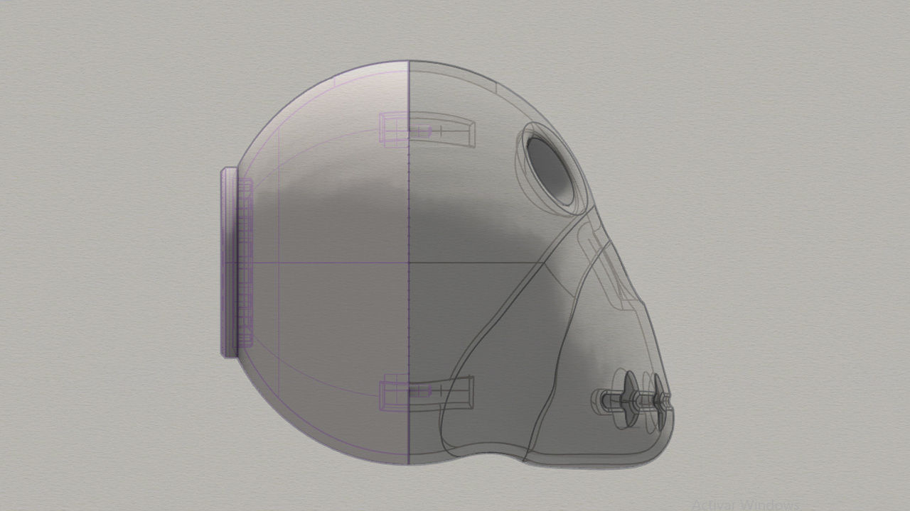 Skull Piggybank 3D print model_4