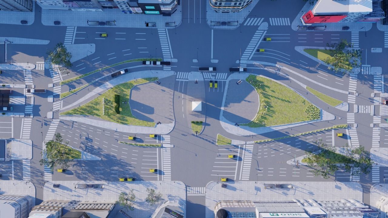 Buenos Aires City day and night 3D model_20