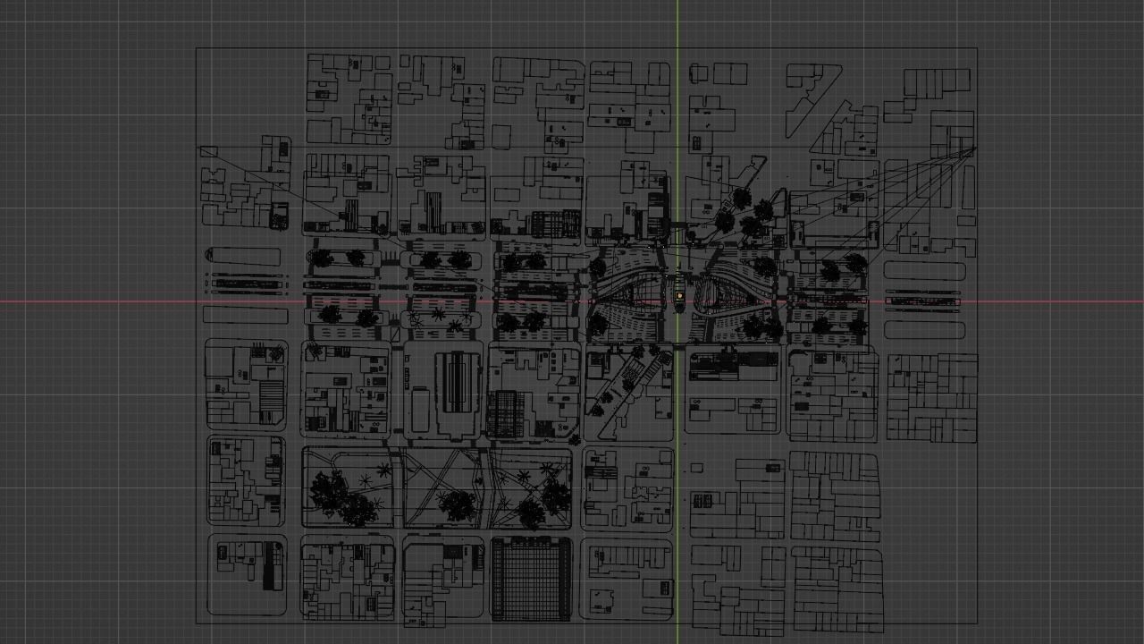 Buenos Aires City day and night 3D model_41