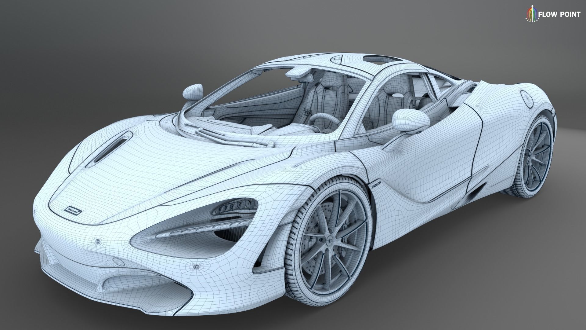 Mcralen 720S 2018 3D model_41