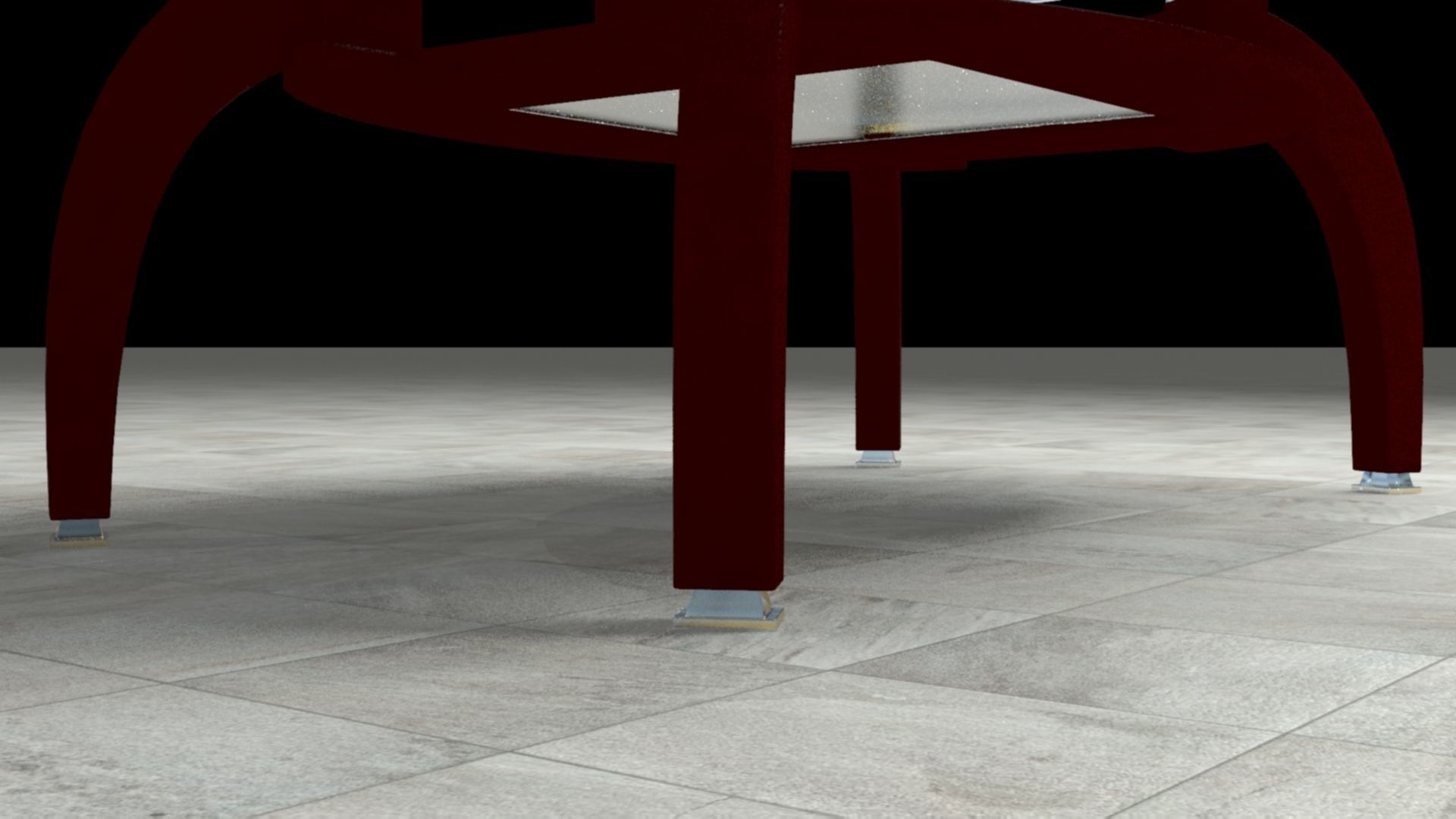 Teapoy Table TT1 3D model_3