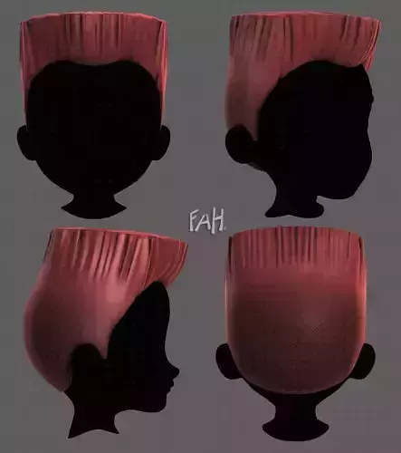 3D Hair style for boy V89