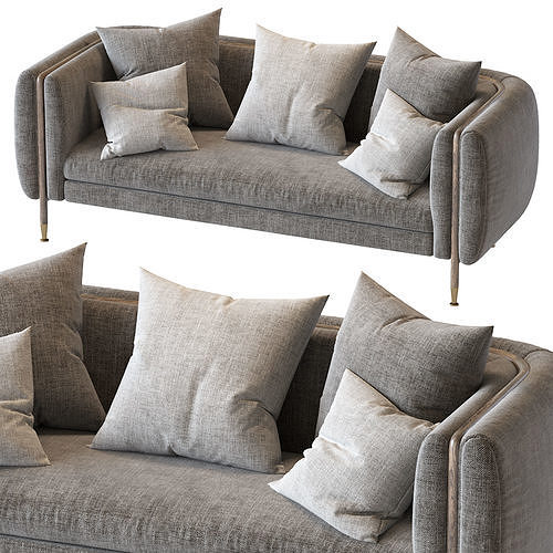 Private Label 2019 Barlow Sofa 3D model 2