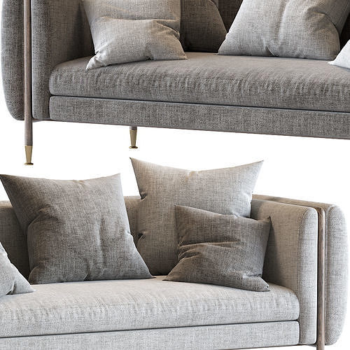 Private Label 2019 Barlow Sofa 3D model 4