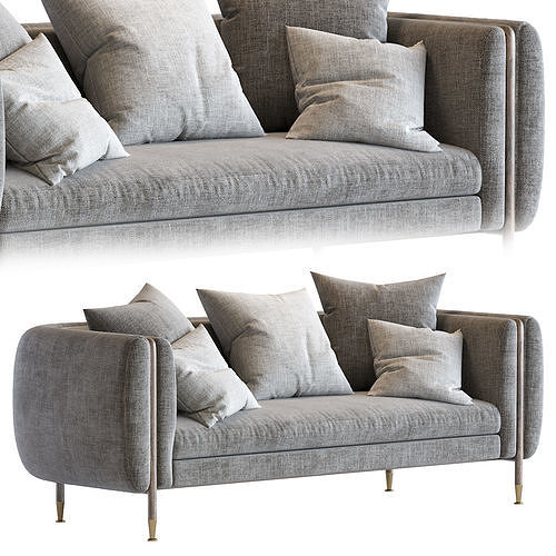 Private Label 2019 Barlow Sofa 3D model 5