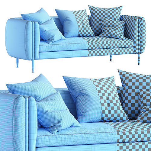Private Label 2019 Barlow Sofa 3D model 6