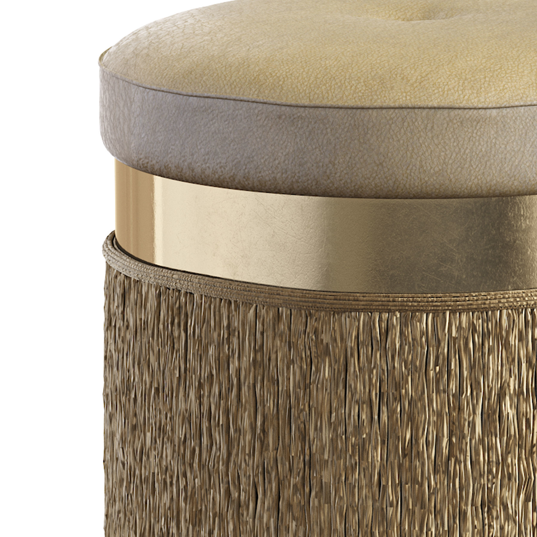 Pouf Isabella 3D model_4