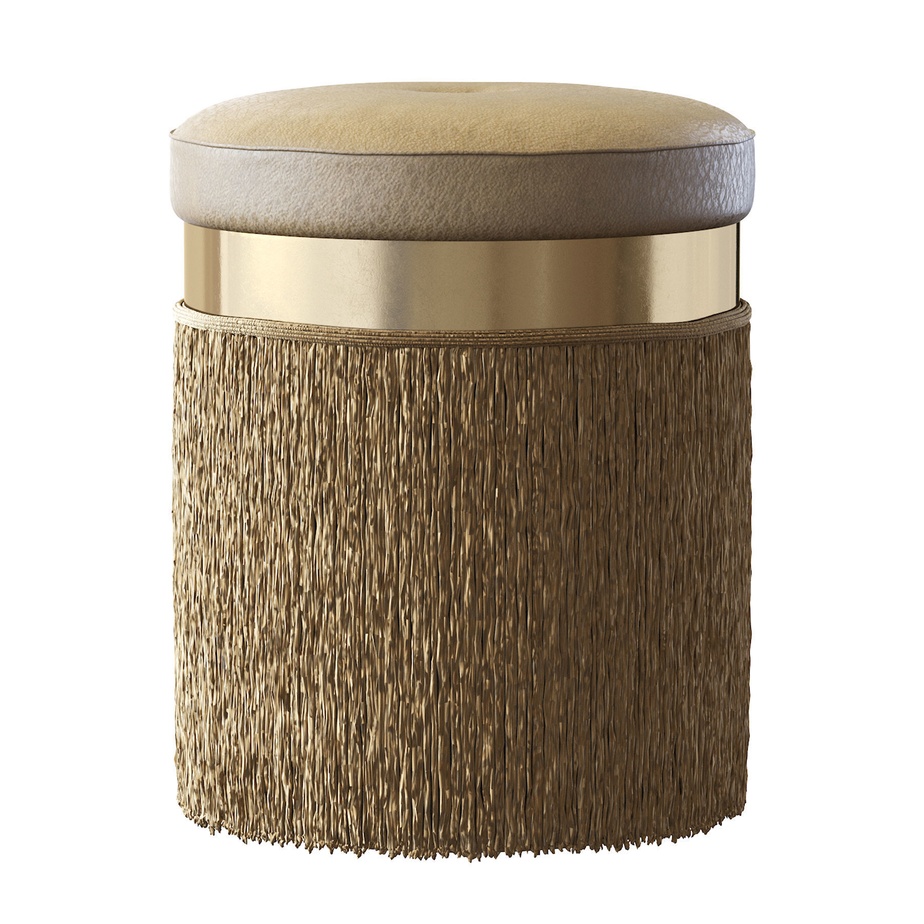 Pouf Isabella 3D model_2