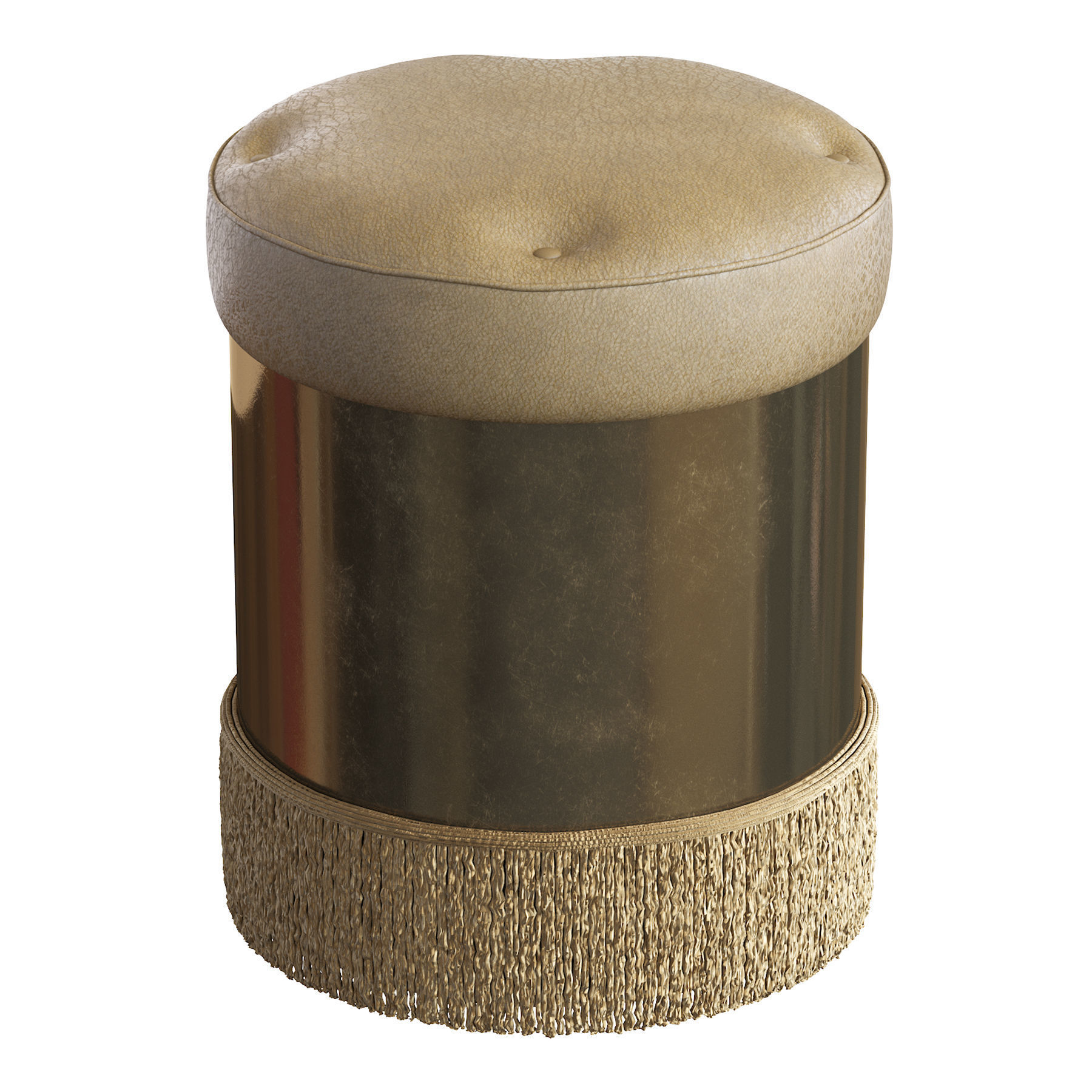 Pouf Olivia 3D model_1