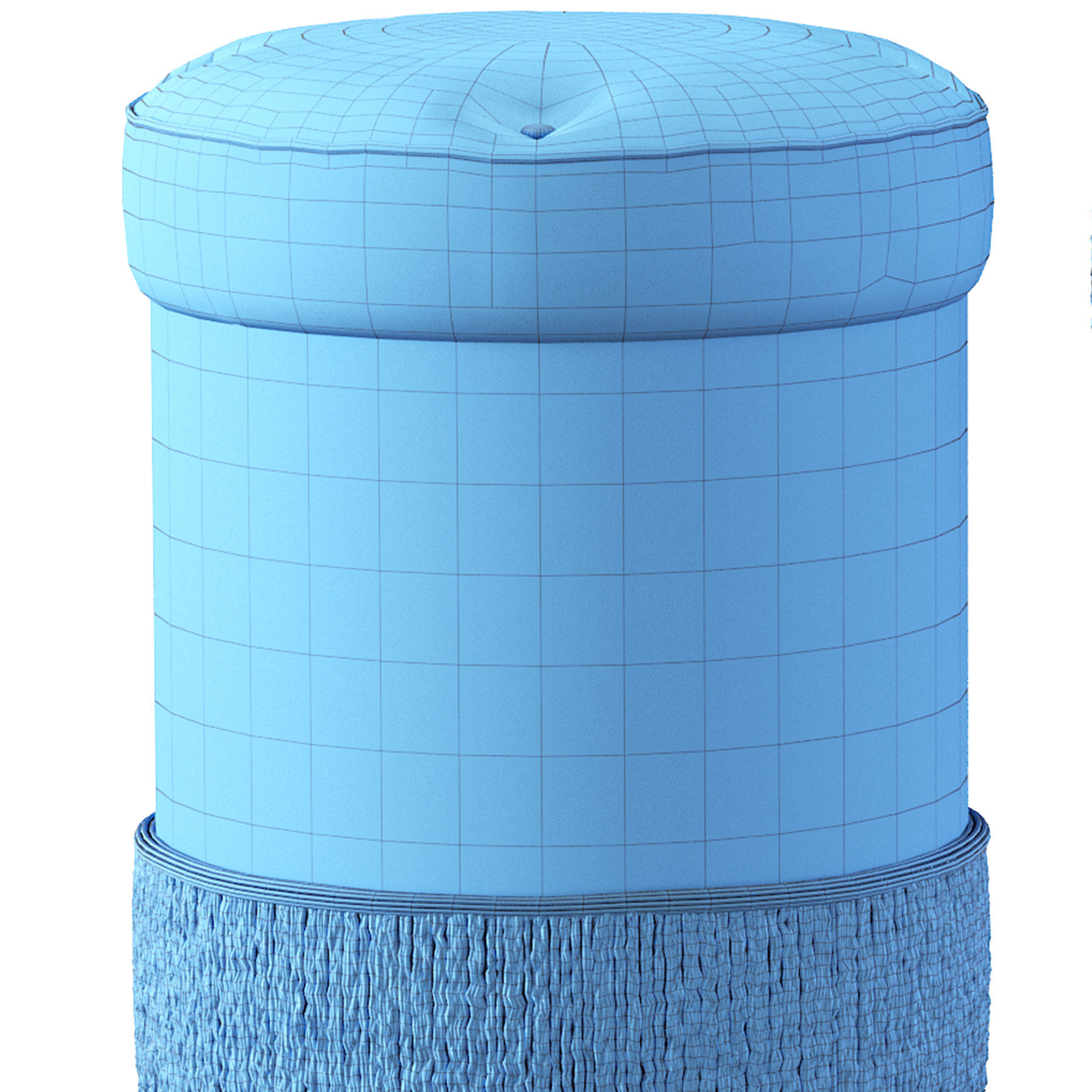 Pouf Olivia 3D model_9